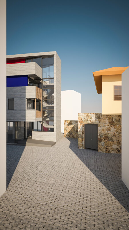 Μικρή Πολυκατοικία στην οδό Κωλέττη στα Ιωάννινα